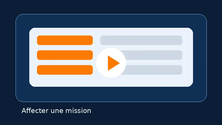 Affecter une mission
