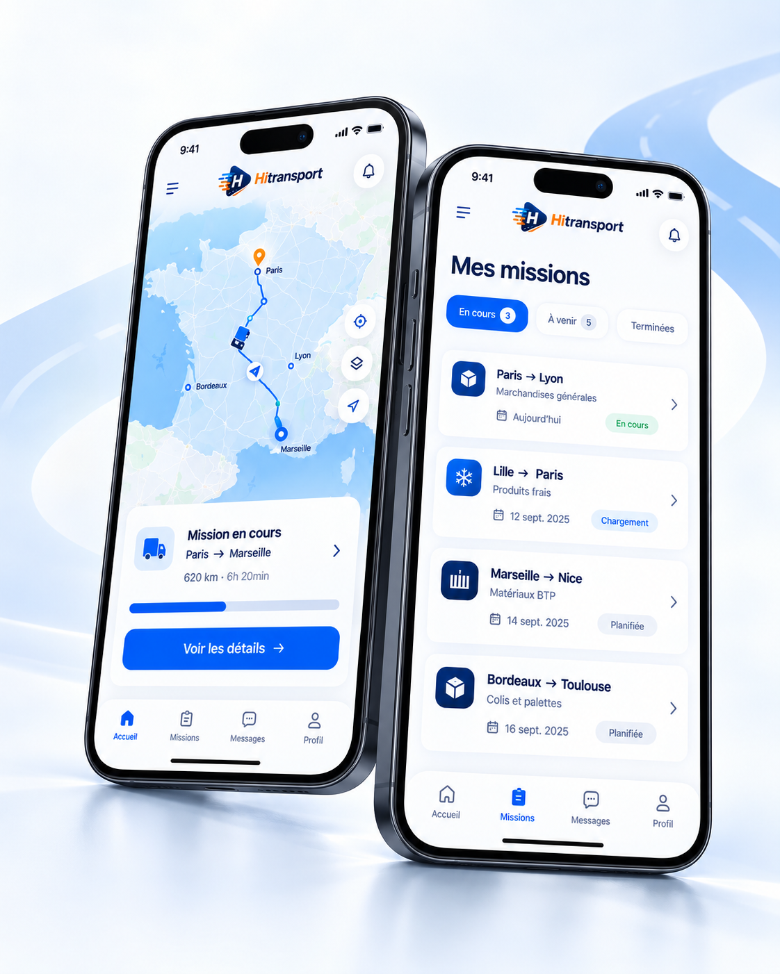 Application mobile Hitransport